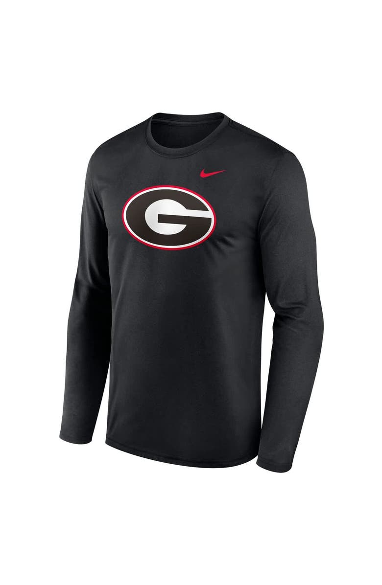 Nike Men's Nike Black Georgia Bulldogs Primetime Primary Legend Long Sleeve T-Shirt, Alternate, color, 