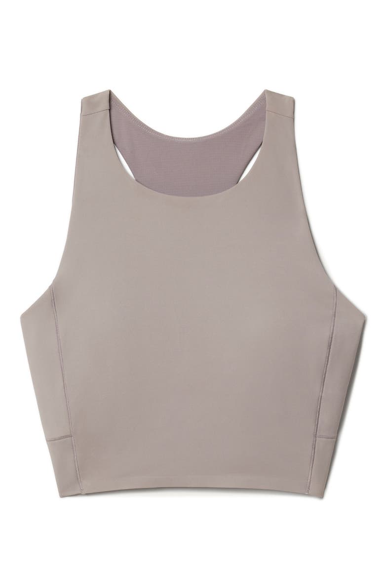 Revive Longline Bra, Alternate, color, TAUPE