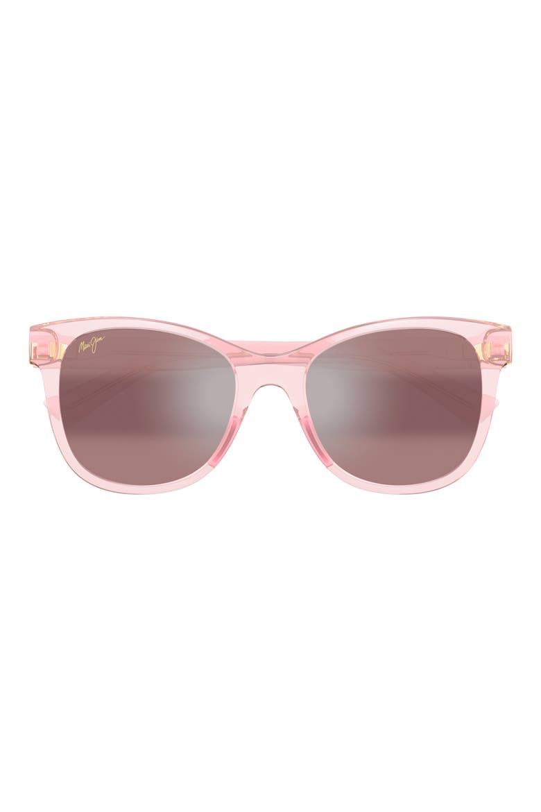 Kioppa 54mm PolarizedPlus2® Butterfly Sunglasses, Main, color, PINK/ MAUI ROSE