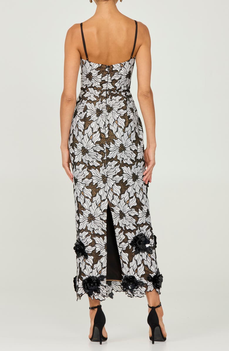 HELSI Norah Floral Appliqué Gown, Alternate, color, 