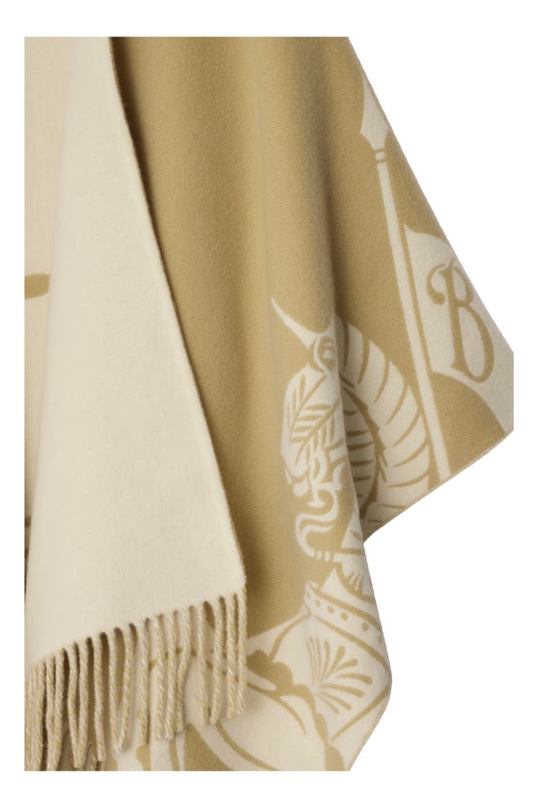 Knight Wool Cashmere Cape, Alternate, color, Sand beige