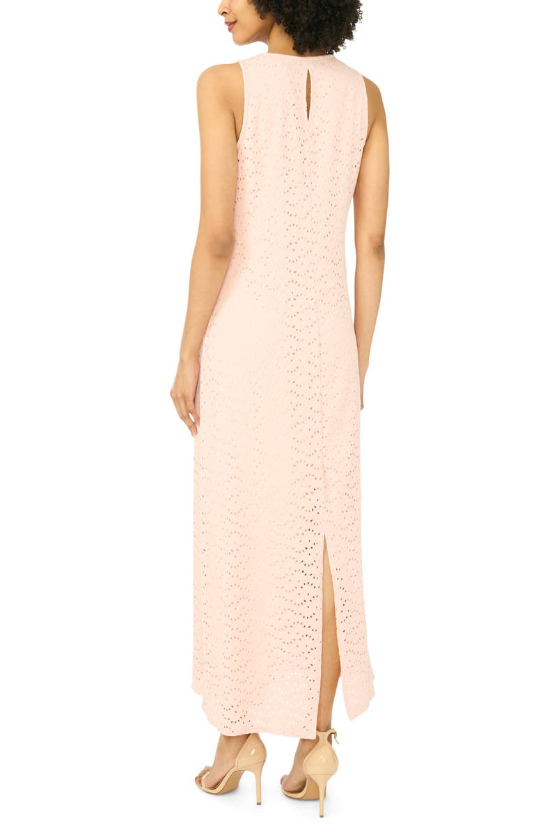 Vince Camuto Eyelet Maxi Dress, Alternate, color, Bright Peri