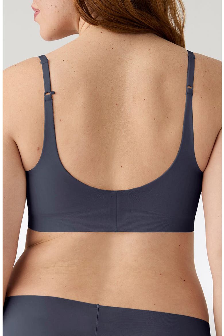 Soft Form Square Neck Wireless Bra, Alternate, color, NIGHTFAL