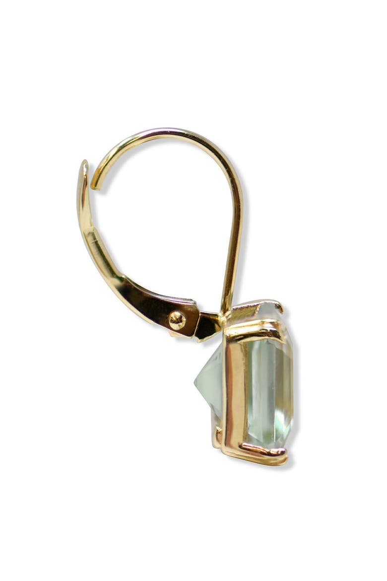 Jac + Jo Harper Amethyst Earrings, Alternate, color, GREEN