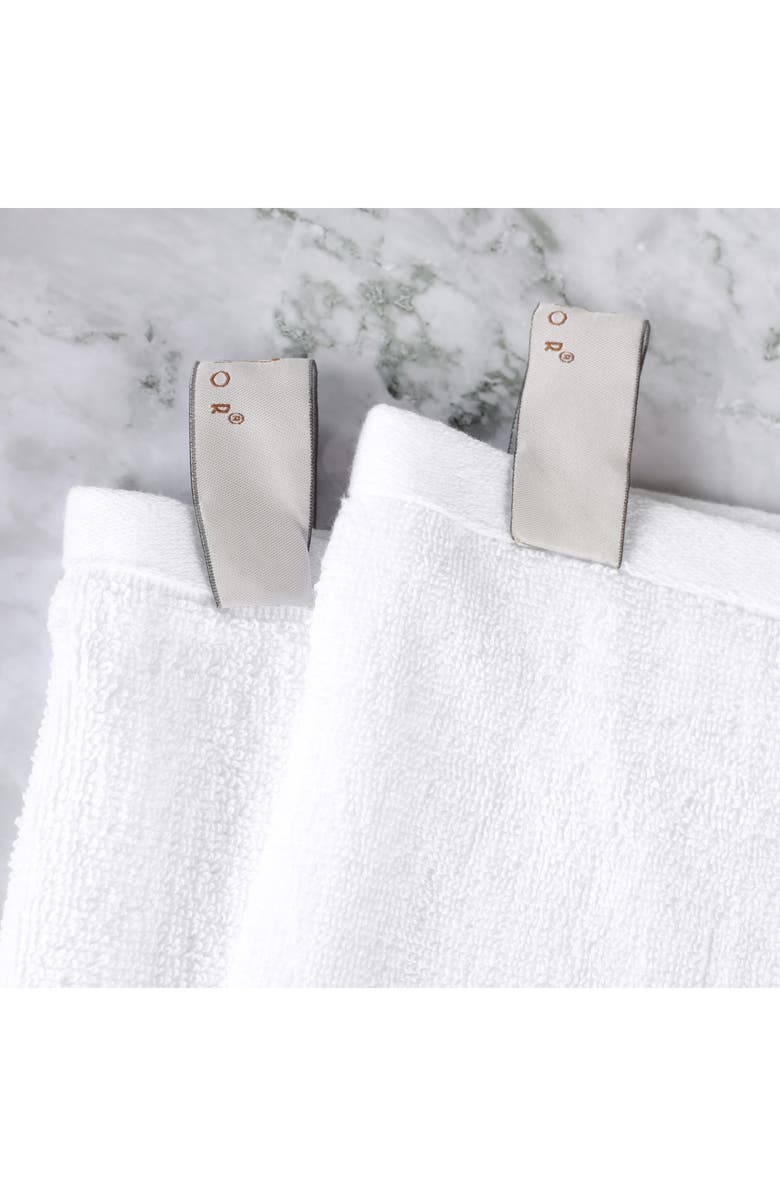Superior Marble 10-Piece Quick-Drying Cotton Towel Set, Alternate, color, White