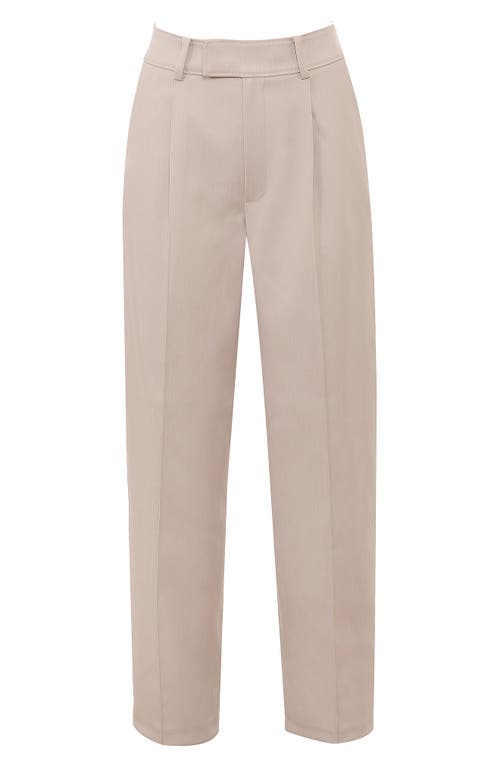 House Of Cb Hayden Tailored Pants In Stone