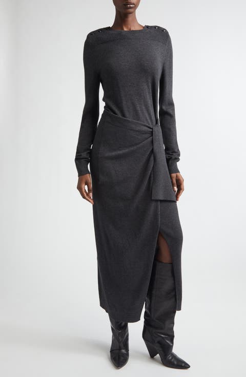 Jozira Long Sleeve Sweater Dress