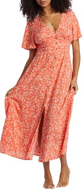 Billabong Floral Dreamer Print Maxi Dress
