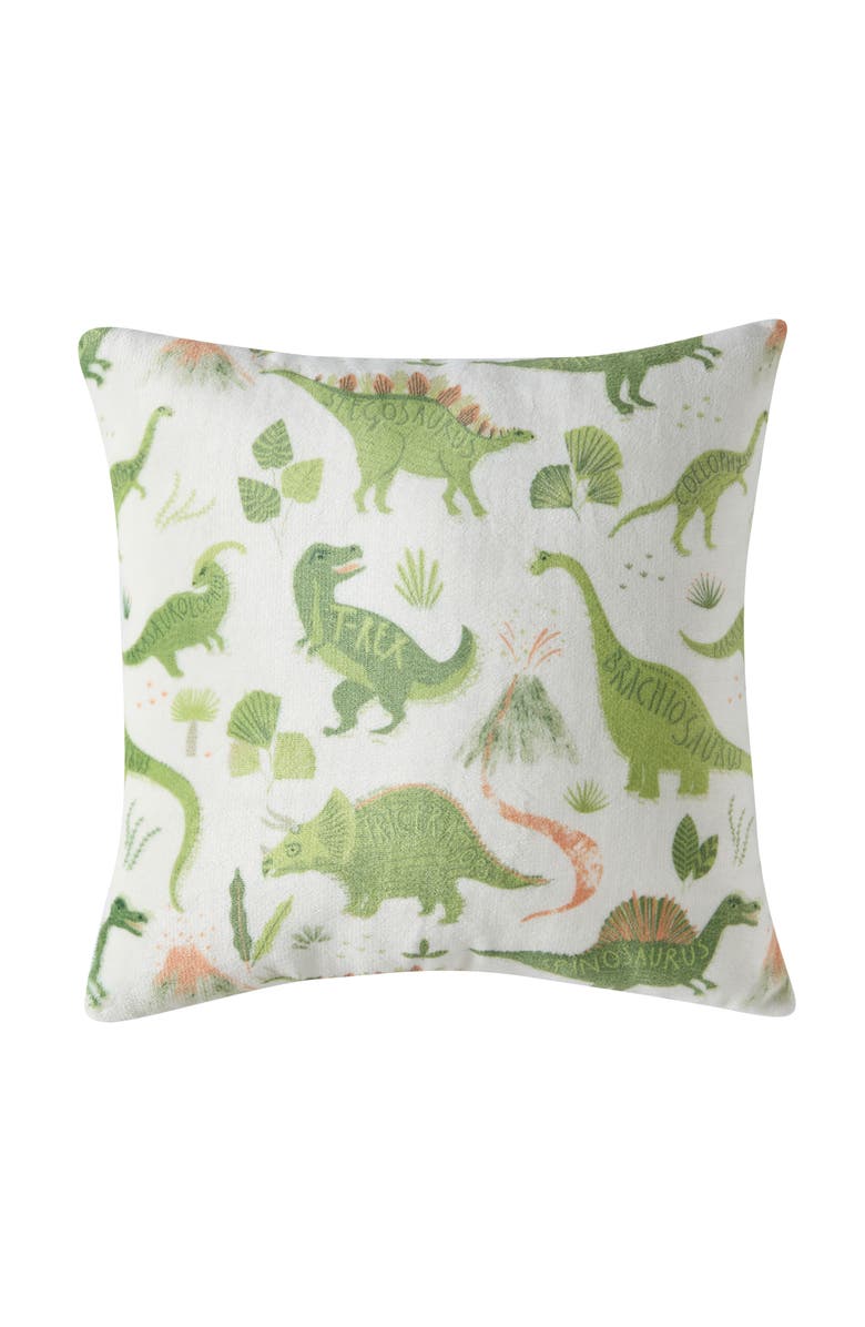 VCNY HOME Travel Throw Blanket, Accent Pillow & Stuffed Toy Set, Alternate, color, Green