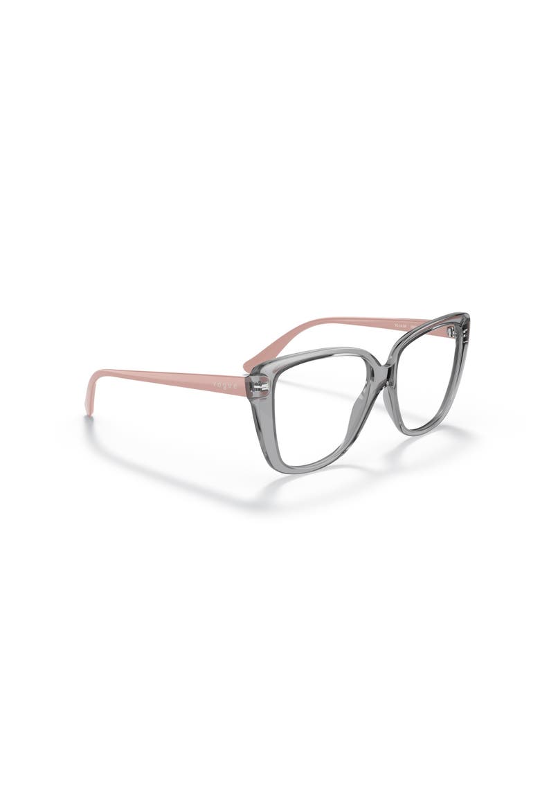 54mm Butterfly optical glasses, Alternate, color, Grey