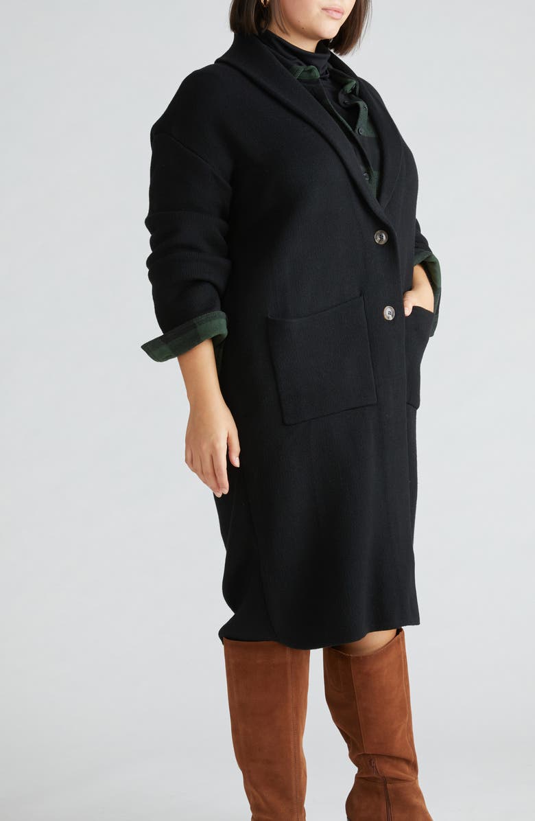 Universal Standard Anais Long Sweater Coat, Alternate, color, 