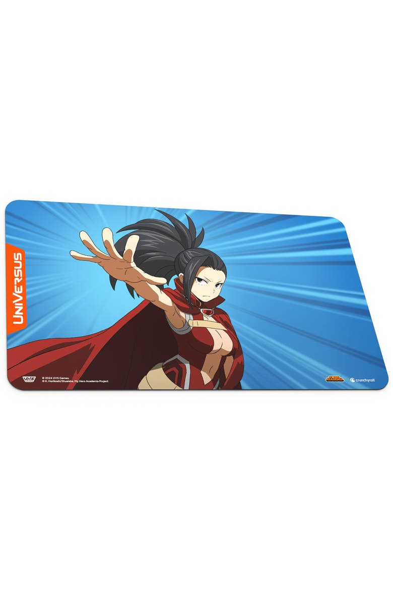 My Hero Academia Girl Power Momo Yaoyorozu Playmat 24 X 14", Alternate, color, Multicolored
