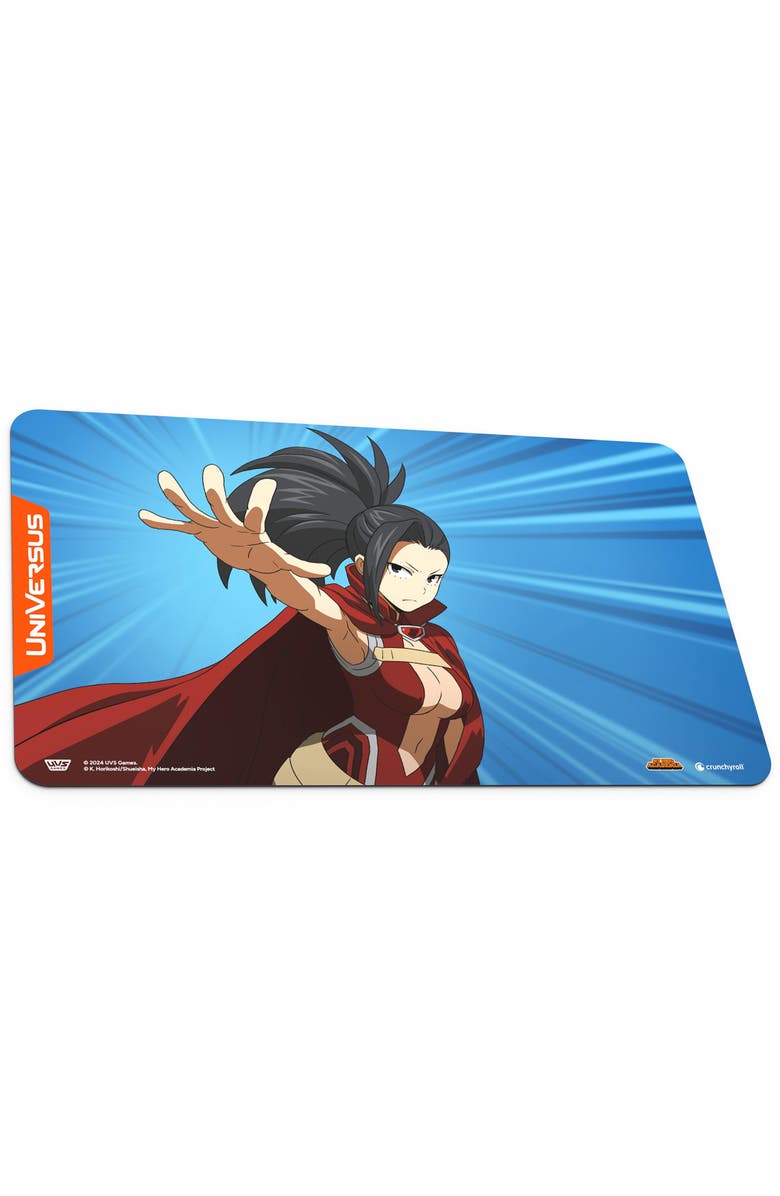 UniVersus My Hero Academia Girl Power Momo Yaoyorozu Playmat 24 X 14", Alternate, color, Multicolored