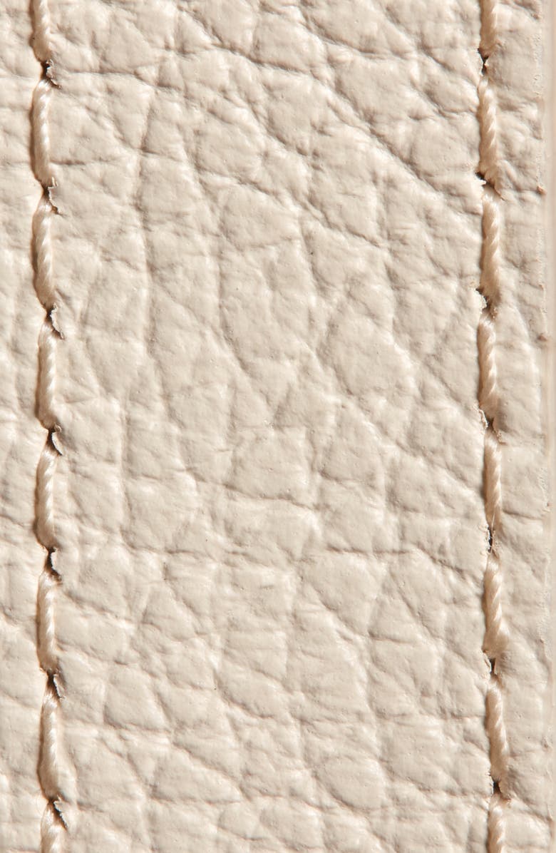 Chloé Marcie Grained Leather Skinny Belt, Alternate, color,