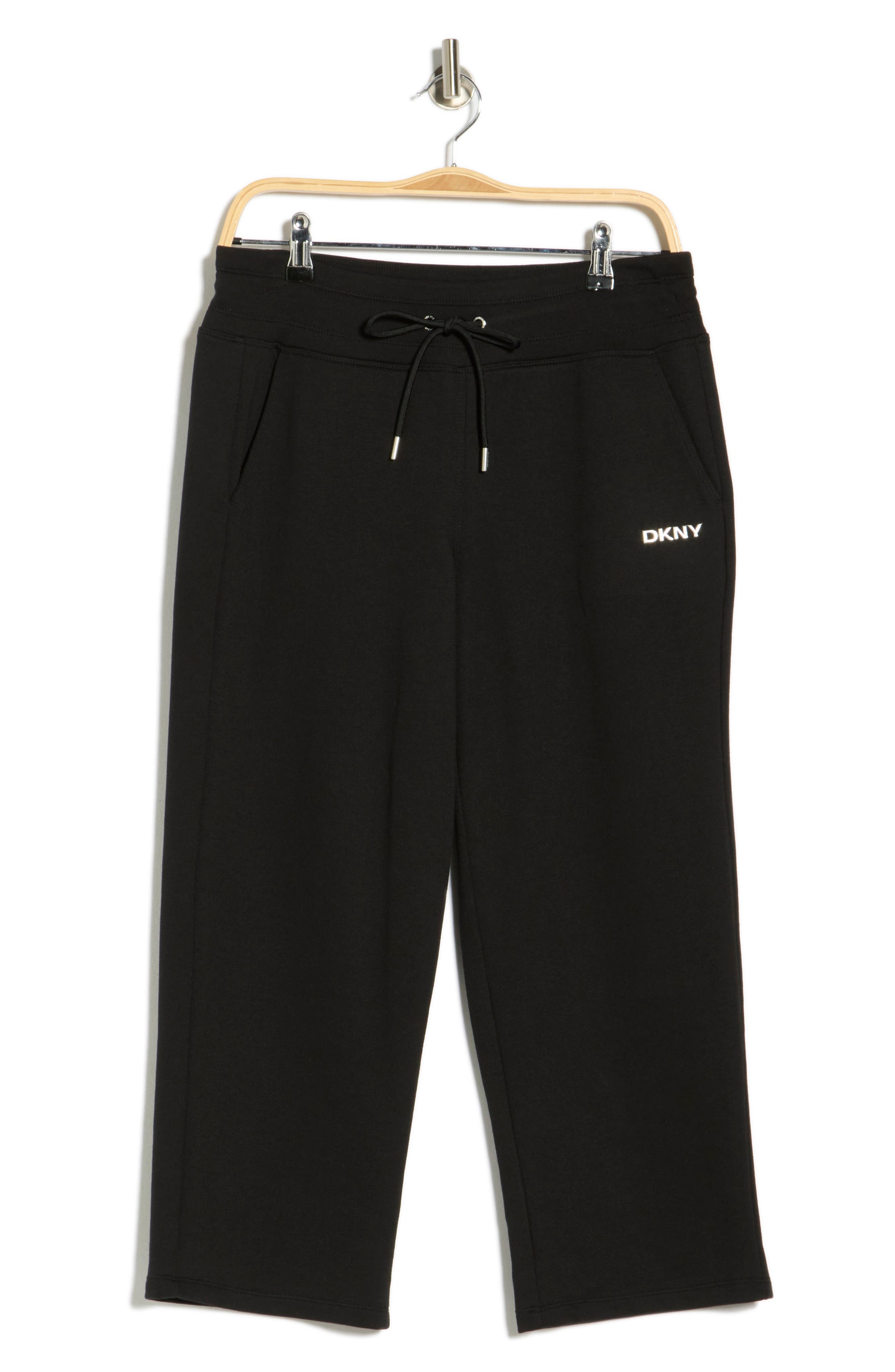 DKNY Drawstring Waist Crop Pants