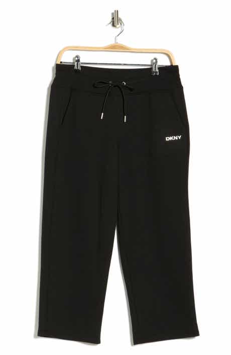 DKNY Drawstring Waist Crop Pants
