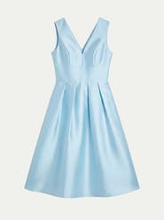 Coast Structured Twill Midi Bridesmaid Dress