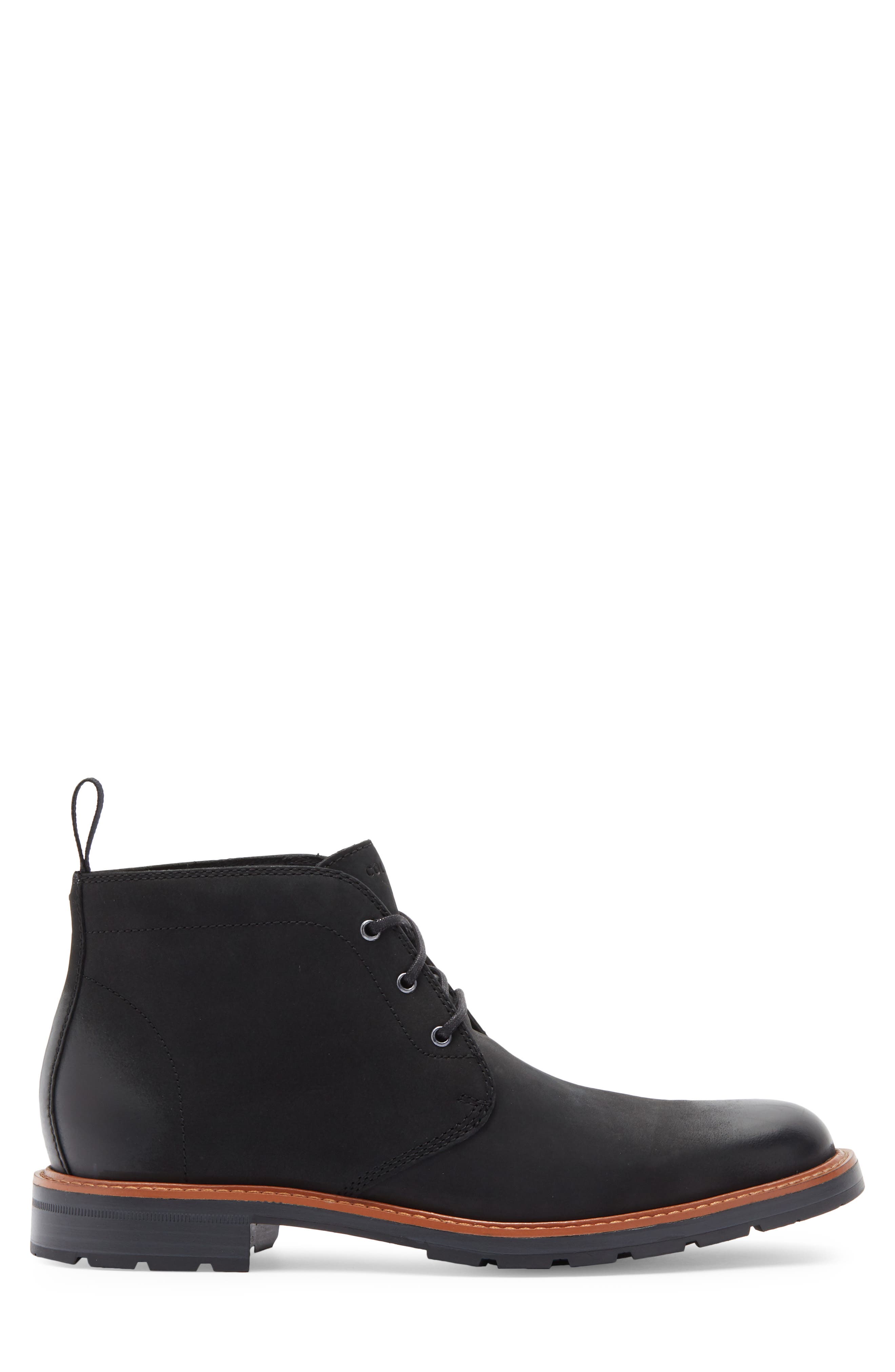 Cole Haan Chamberlin Grand Chukka Boot, Alternate, color, Black Nubuck/ Black