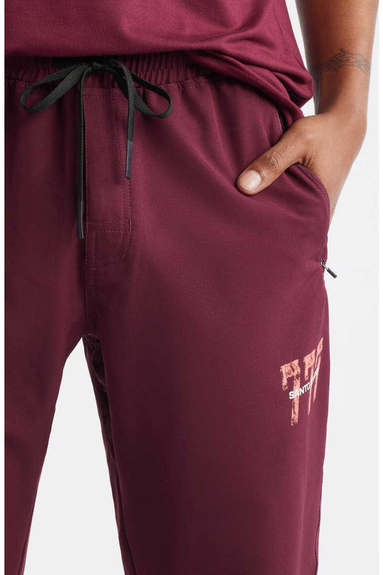 Tempo 777 Enjoy Tech Joggers, Alternate, color, MERLOT