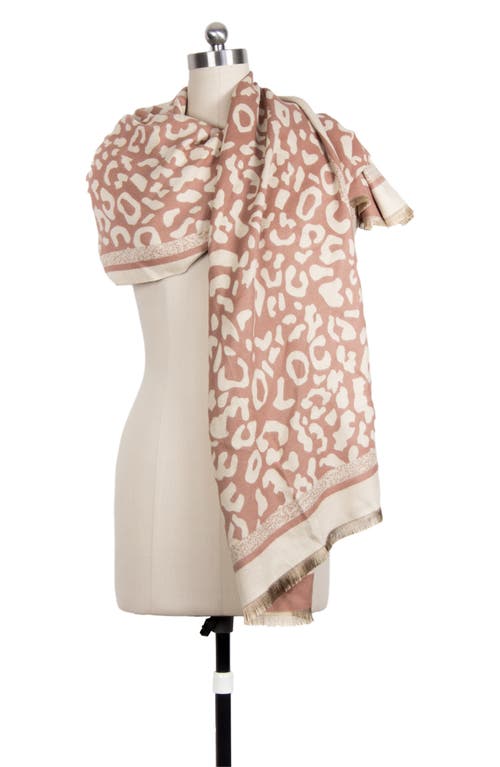 Saachi Reversible Scarf In Brown
