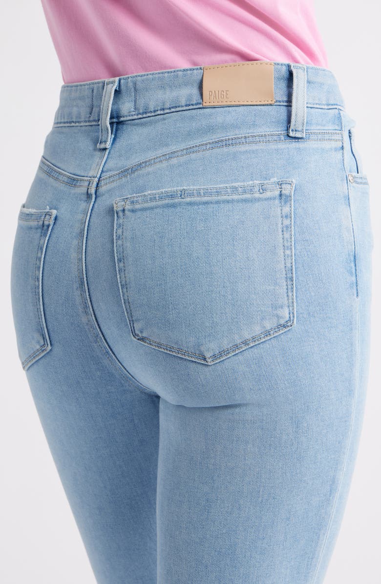 PAIGE Gemma High Waist Crop Cigarette Jeans, Alternate, color, Luminaries