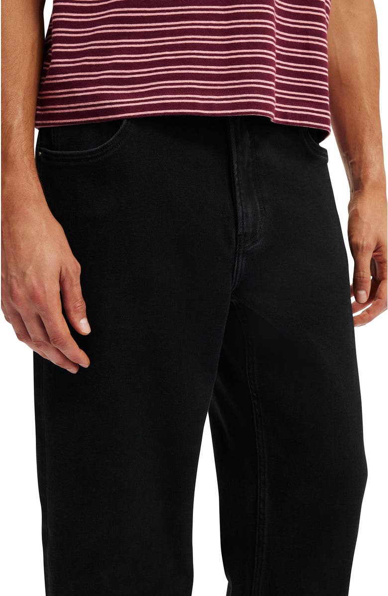Cotton On Men's Loose Straight Jean, Alternate, color, Roan Black