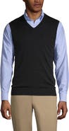 Lands' End School Uniform  Cotton Modal Fine Gauge Sweater Vest