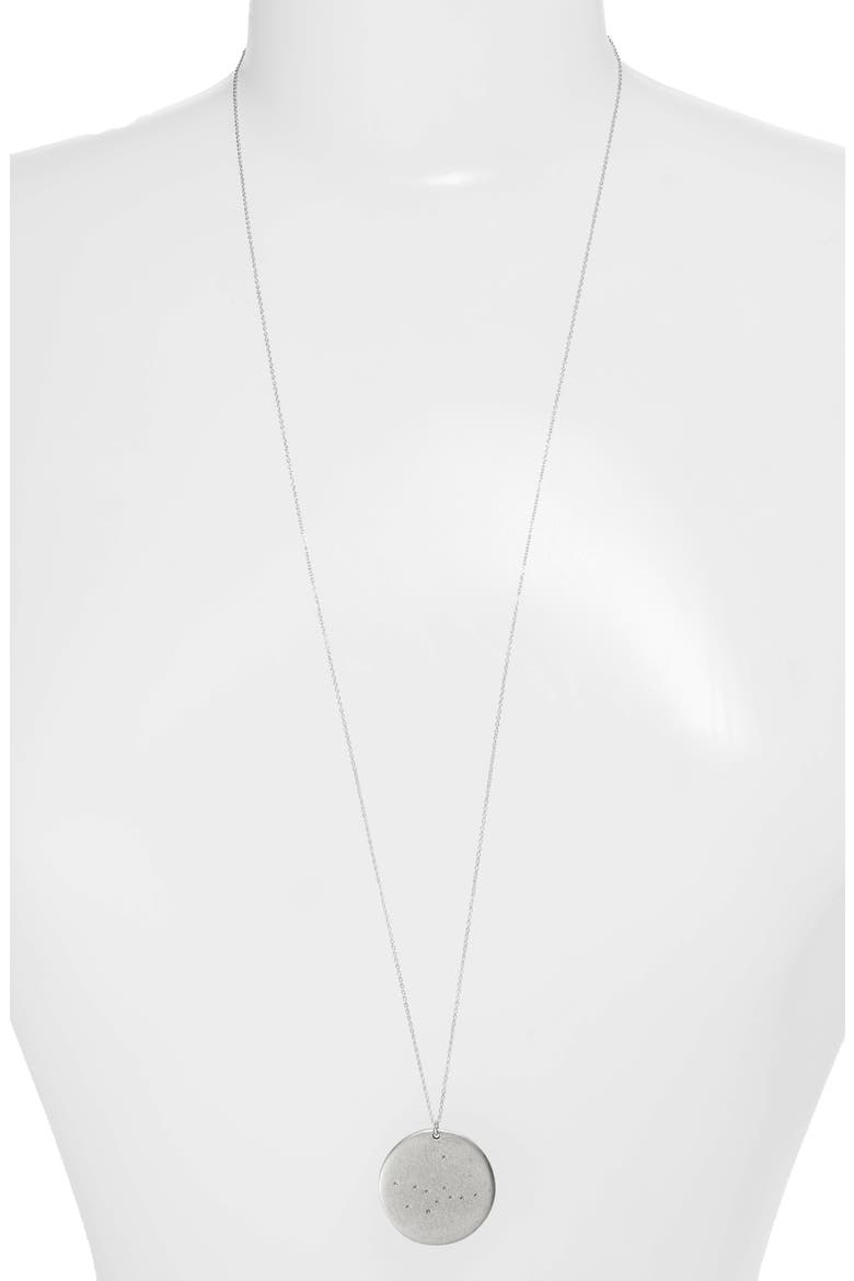 Constellation Pendant Necklace, Alternate, color, SILVER - VIRGO