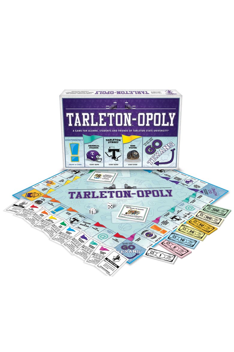 University Tarletonopoly Monopoly Board Game, Alternate, color, Multicolored