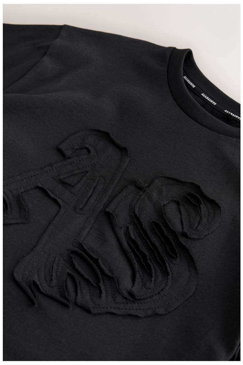 Kids' Underground Patch Stitch T-Shirt, Alternate, color, BLACK
