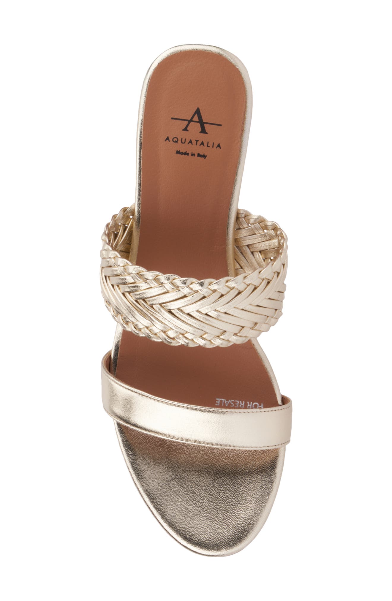 Aquatalia Kerry Water Repellent Slide Sandal, Alternate, color, 