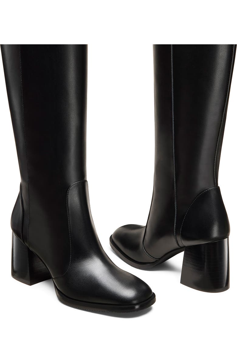 Stuart Weitzman Nola Knee High Boot, Alternate, color, Black