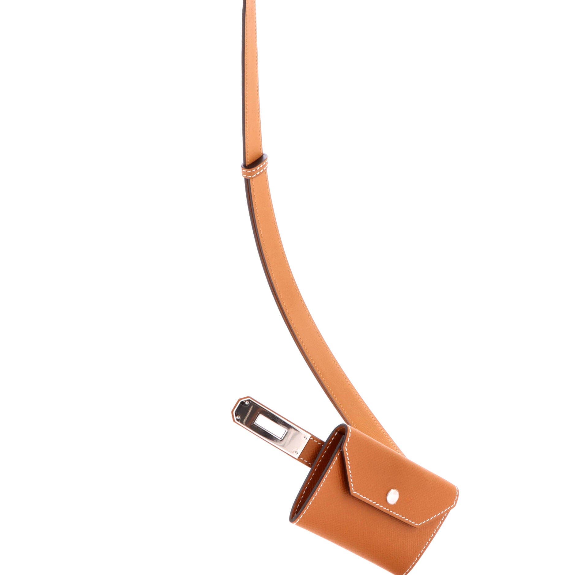 Kelly Pocket Belt Leather Thin, Alternate, color, Brown