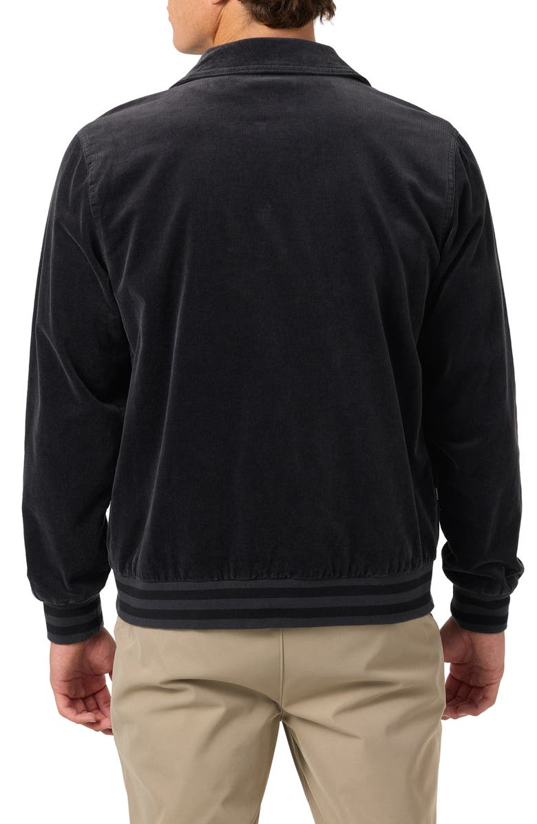 O'Neill Cowell Stretch Corduroy Varsity Jacket, Alternate, color, Phantom