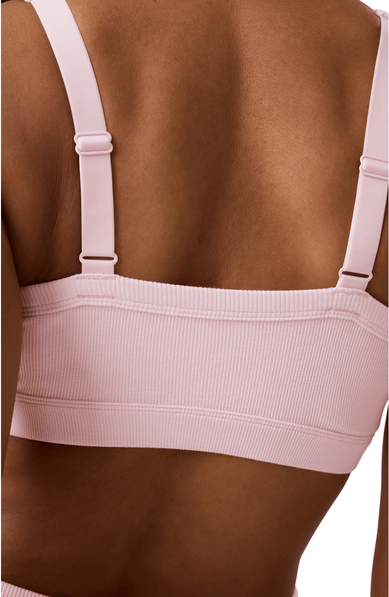 Kindred Bravely Busty Ribbed Pumping Bralette, Alternate, color, Pale Pink