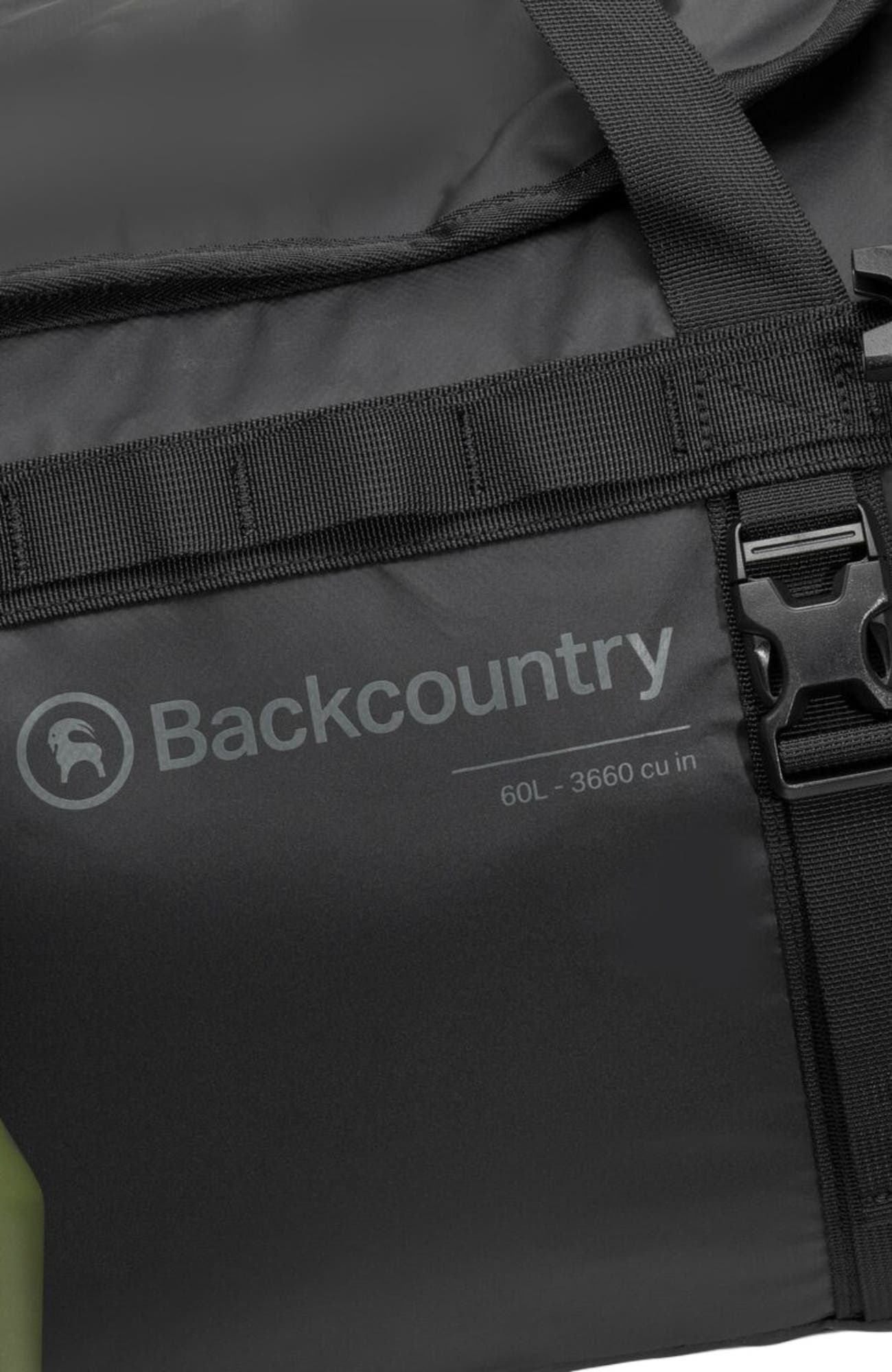 Backcountry All Around 60L Duffel, Alternate, color, Black
