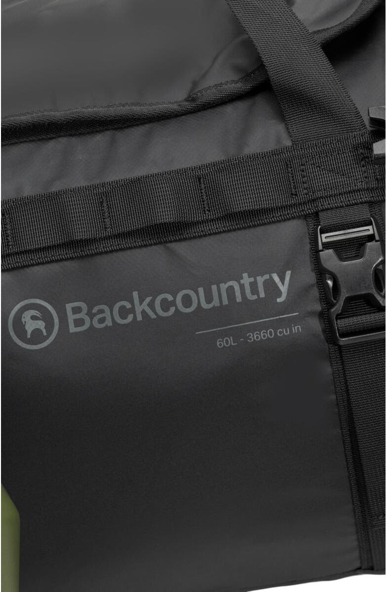 Backcountry All Around 60L Duffel, Alternate, color, Black