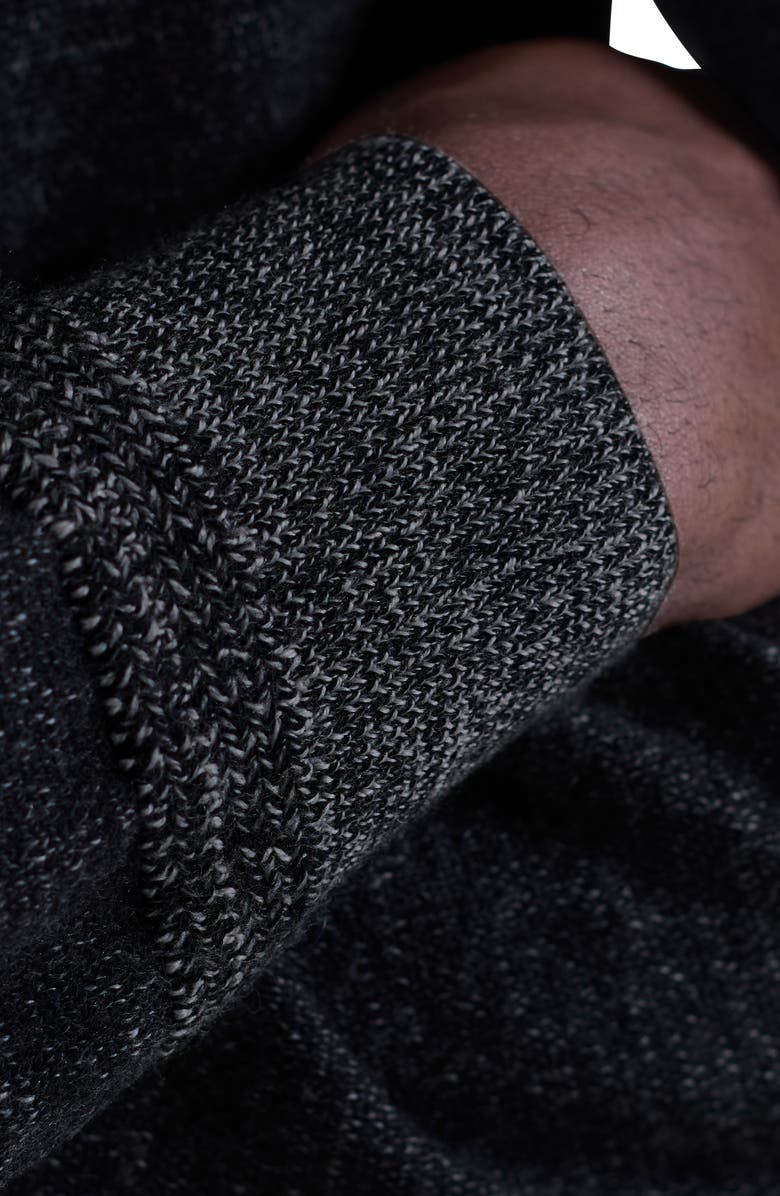 Bugatchi Meino Wool Hoodie Sweater, Alternate, color, Black