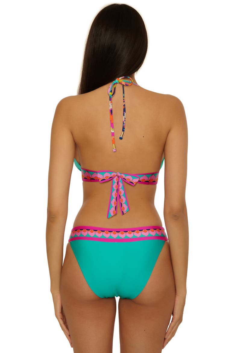 Paralia Reversible Halter Bikini Top, Alternate, color, MULTI