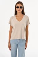 LAMARQUE NEREA | Jersey V Neck Tee