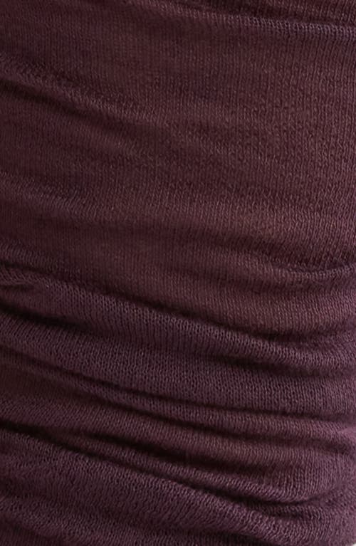 Nordstrom Lightweight Slouchy Wool Blend Knee High Socks In Purple