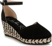 LONDON RAG Nuclas Ankle Strap Espadrille Wedge Sandal