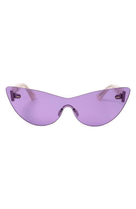 54mm Mask Cat Eye Sunglasses