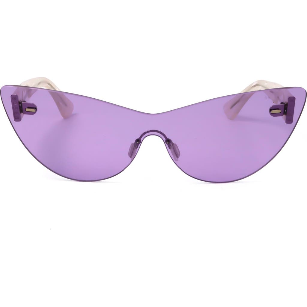 SUPER by RETROSUPERFUTURE® 54mm Mask Cat Eye Sunglasses in Cream at Nordstrom Rack