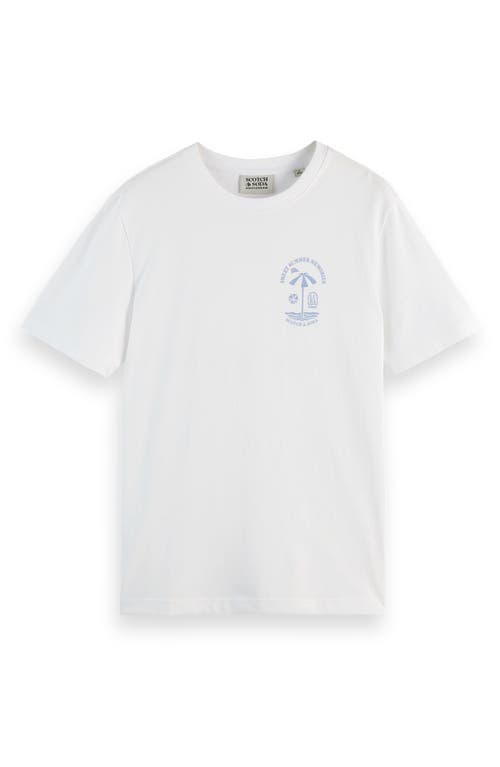 Scotch & Soda Regular Fit Chest Logo Graphic T-shirt