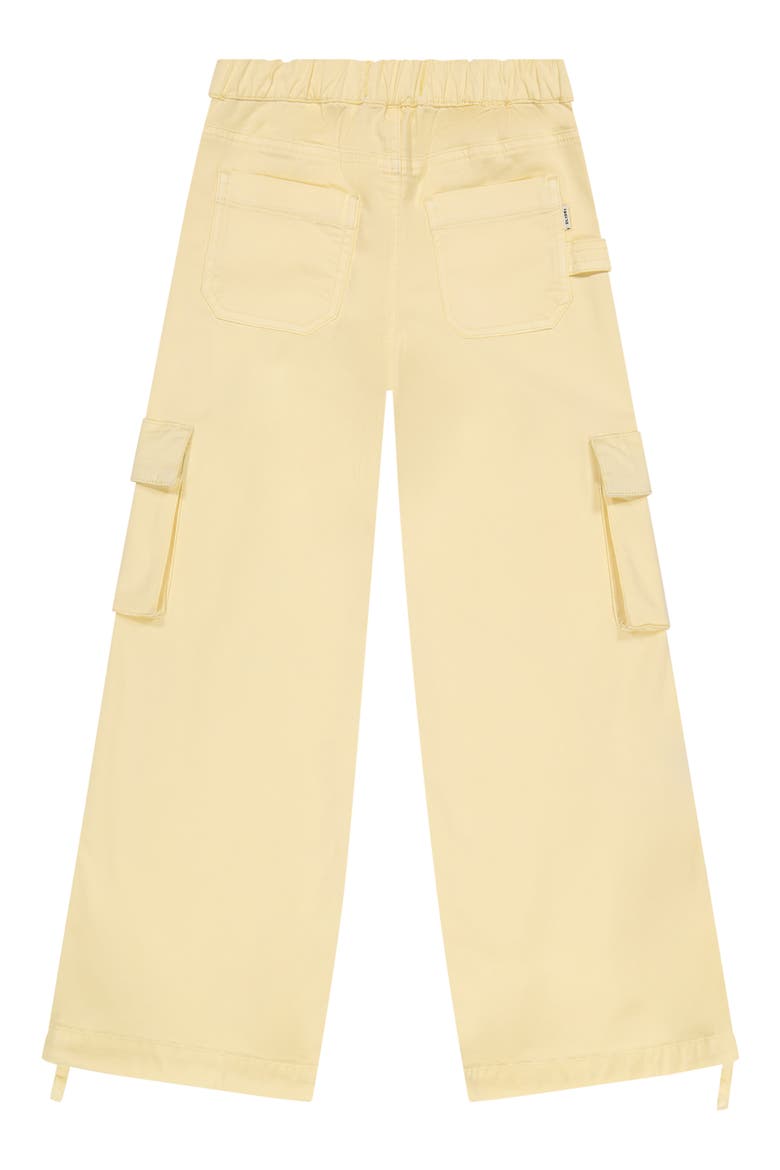 Kids' Lily Jogger Wide Leg Cargo Jeans, Alternate, color, CITRON