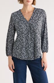 Vince Camuto Balloon Sleeve Knit Top