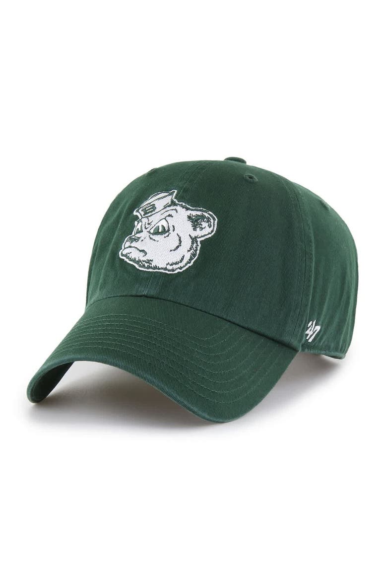 Men's '47 Green Baylor Bears Vault Clean Up Adjustable Hat, Main, color, Green