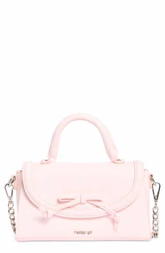 Madden Girl Faux Leather Top Handle Bag