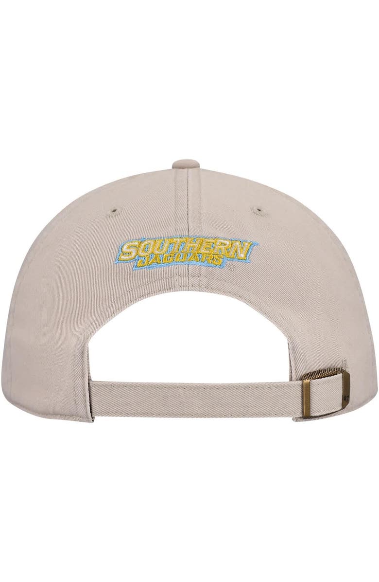 '47 Men's '47 Natural Southern University Jaguars Side & Back Clean Up Adjustable Hat, Alternate, color, Cream